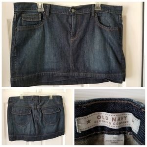 Old Navy Jean skirt Sz 16